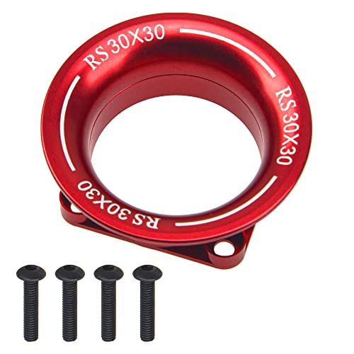 Vgoohobby Metal Motor ESC Cooling Fan Cover, 30mm x 30mm, Red Aluminum Alloy for 1/8 1/10 1/12 RC Cars