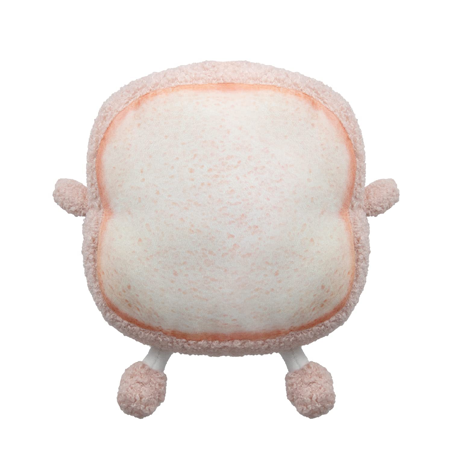 VHYHCY Pink Toast Bread Pillow – Cute Food Plush Toy for Sofa or Bed