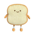 VHYHCY Toast Bread Pillow - Funny Food Plush Toy, Cute Stuffed Bread Pillow for Sofa, Golden