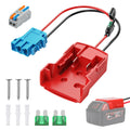 Vibit Power Wheel Adapter for Milwaukee M18 Battery – Peg-Perego 12V Ride-On Toy Conversion with Wire Harness and 30A Fuse