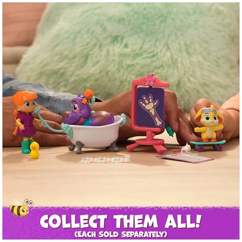 Vida the Vet Juno’s Bubble Bath Pack with Color-Changing Figure and Accessories, Pretend Play Vet Toys for Ages 3+