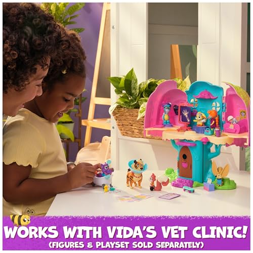 Vida the Vet Juno’s Bubble Bath Pack with Color-Changing Figure and Accessories, Pretend Play Vet Toys for Ages 3+