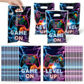 Video Game Party Favor Bags (50 Pack) – Gamer Themed Goody Bags for Birthday Parties