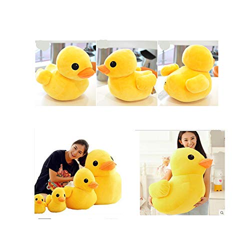 VIDOSCLA Yellow Duck Stuffed Plush Pillow – Super Soft Huggable Toy for Children, 5 Sizes