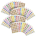 VKPI Scratch and Sniff Stickers – 1152 Pieces, 12 Scents, 48 Sheets, Natural Fragrance, Reusable – Perfect for Kids Rewards, Teachers, Party Favors, and Christmas Gifts
