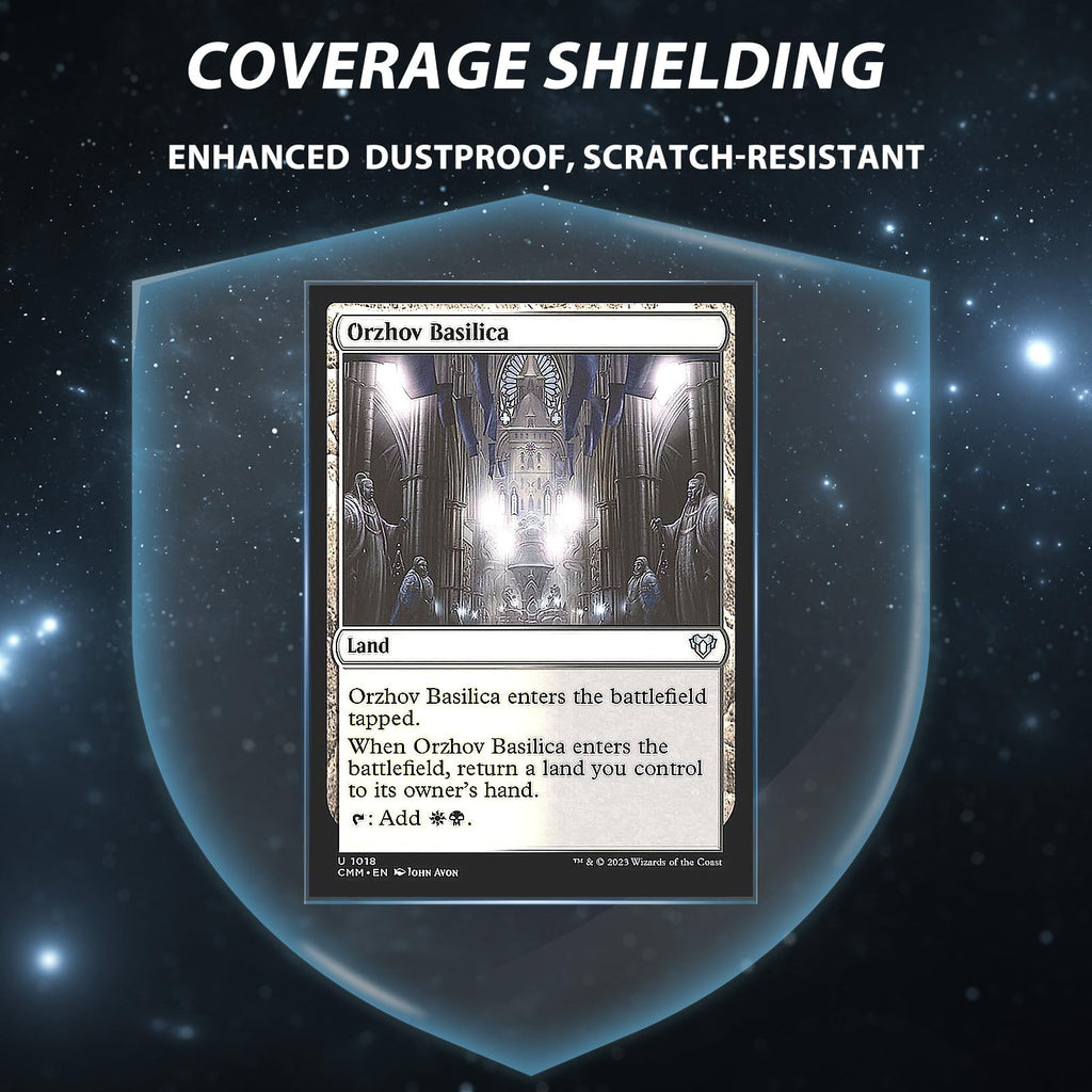 VKshop 1000 Clear Polypropylene Card Sleeves (66x91 mm) for Trading Cards, Baseball, MTG, Yugioh