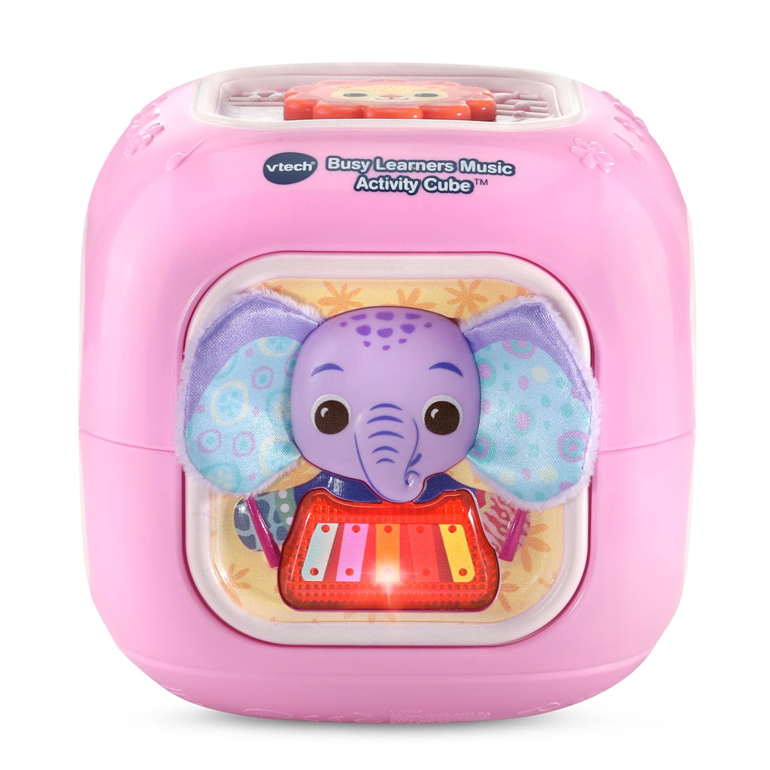 VTech Busy Learners Music Activity Cube, Pink - Musical Toy for Babies 3+ Months