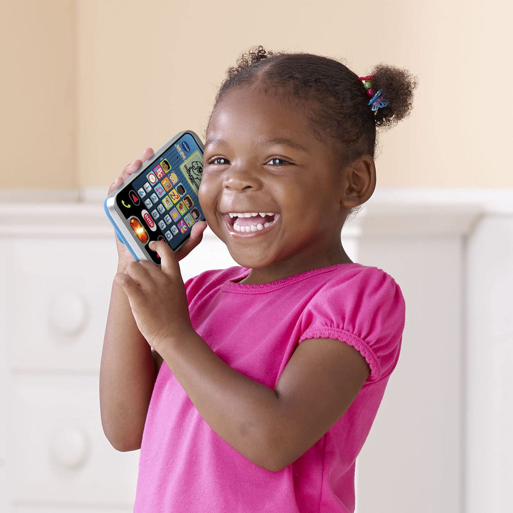 VTech Call and Chat Learning Phone – Pretend Smart Toy for Kids 2-5 with Voice Activation