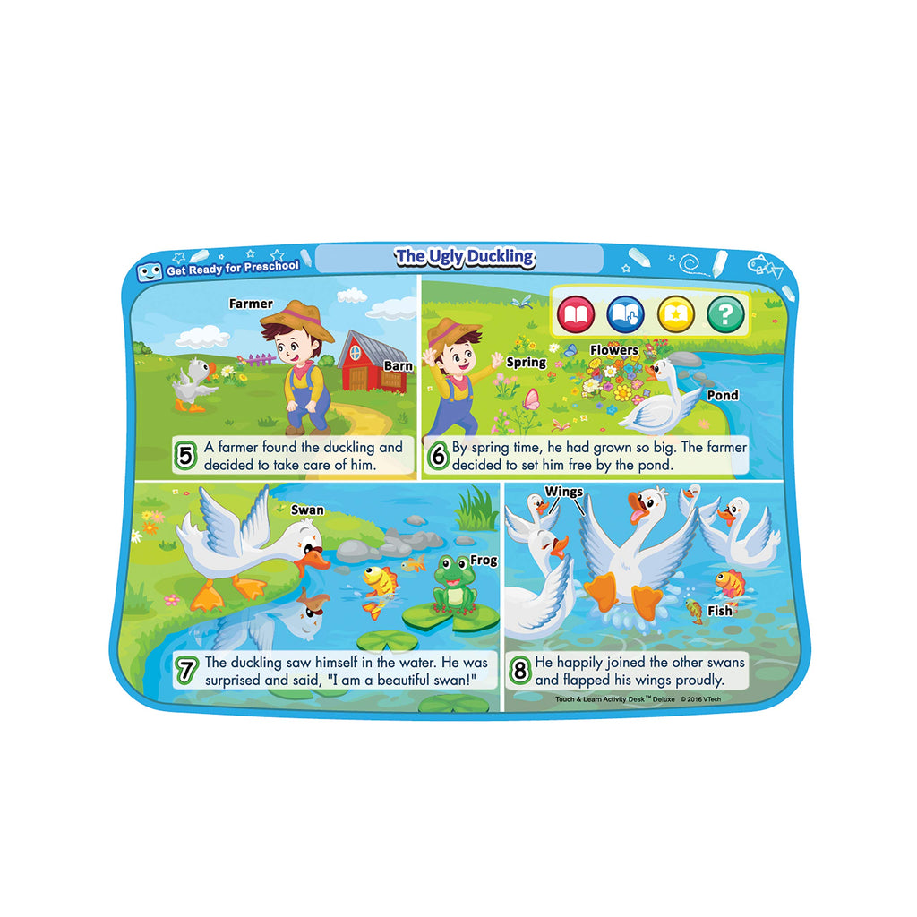 VTech Get Ready for Preschool Expansion Pack – Ages 2-4 Activity Desk Add-On
