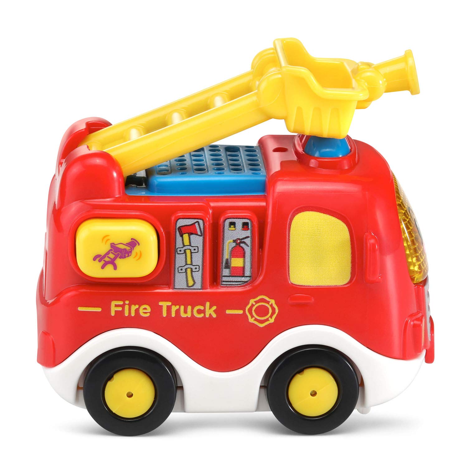 VTech Go! Go! Smart Wheels Fire Truck – Freddy the Fire Truck with Songs, Melodies, and Ladder