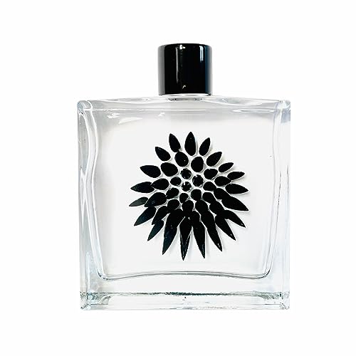 WABAFL Ferrofluid Display Toy Bottle – Black Magnetic Desk Toy with Neodymium Magnets