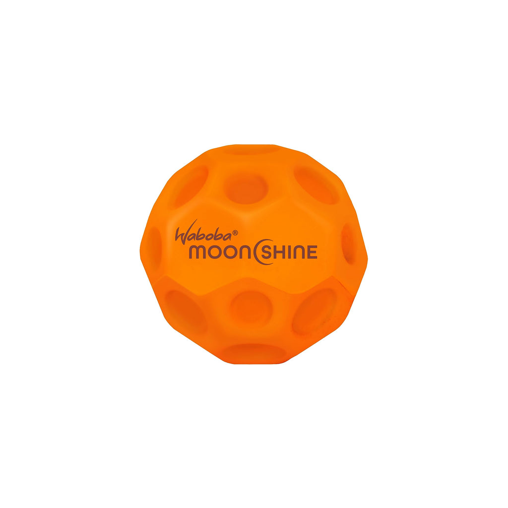 Waboba Moonshine Ball: Light Up Hyper Bouncy Moon Ball with Pop Sound for All Ages