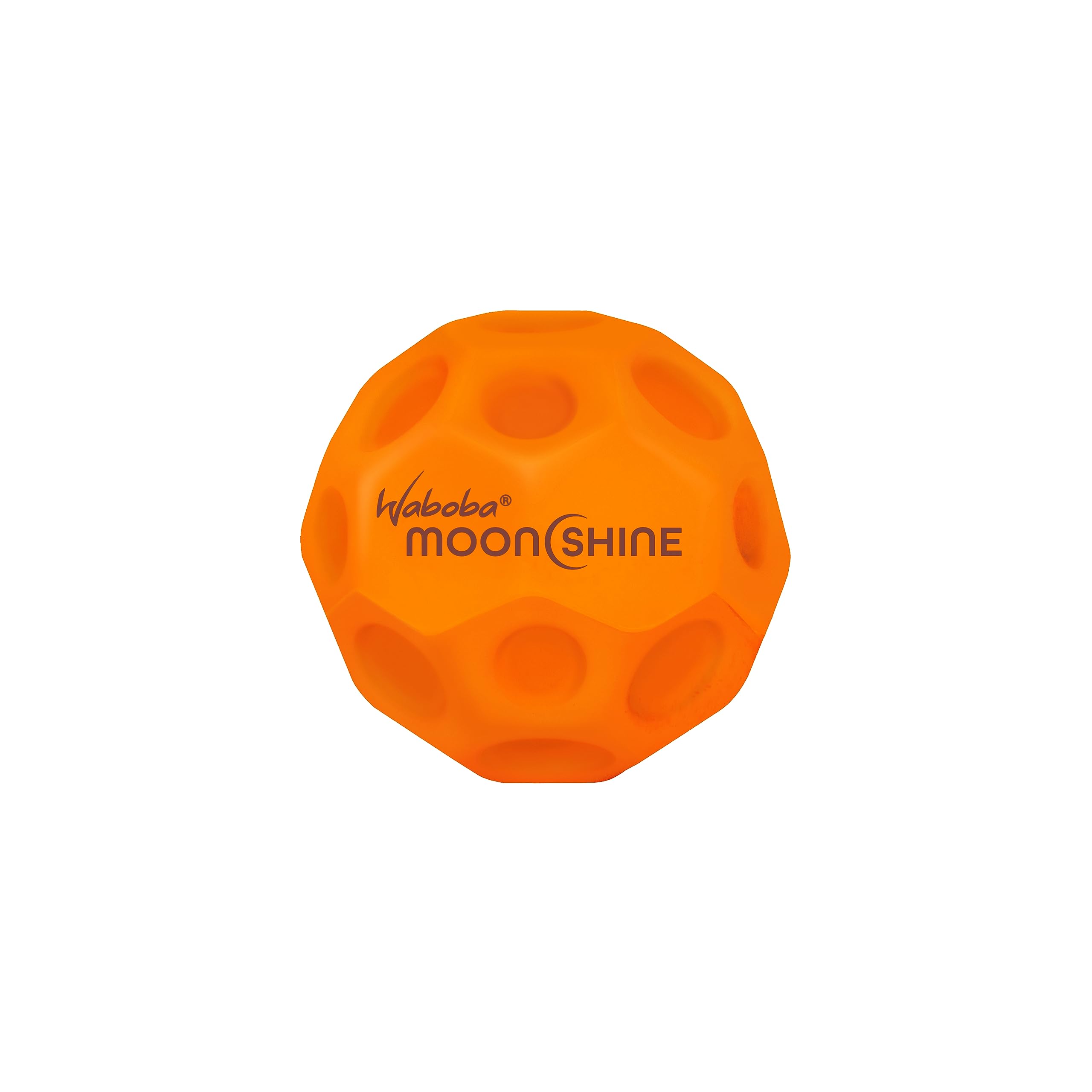 Waboba Moonshine Ball: Light Up Hyper Bouncy Moon Ball with Pop Sound for All Ages