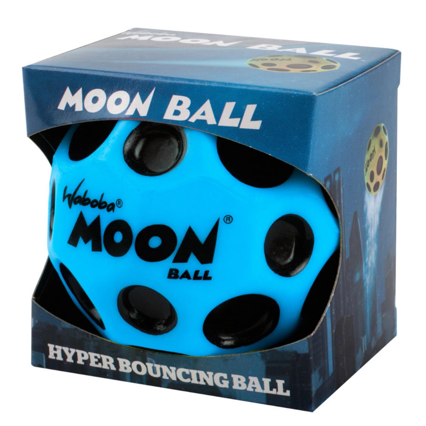 Waboba Original Moon Ball – Hyper Bouncy Ball That Pops on Impact for Indoor and Outdoor Fun