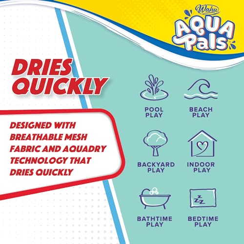 WAHU Aqua Pals Transformers Bumblebee 16-Inch Waterproof Plush Toy for Pool & Bath