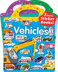 Walenced Reusable Sticker Book for Toddlers – 111-Piece Travel Toy with 3 Themes, Screen-Free Fun
