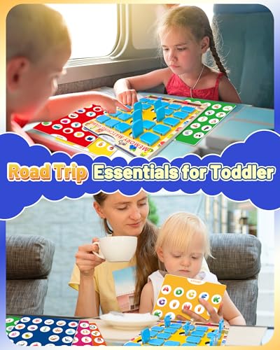 Walenty Matching Memory Game for Kids Ages 3-8 – Travel Size Board Game with 12 Themes