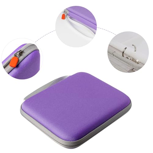 WannaBi Purple Card Case Holder for Yoto Cards – 80-Pocket Zippered Organizer