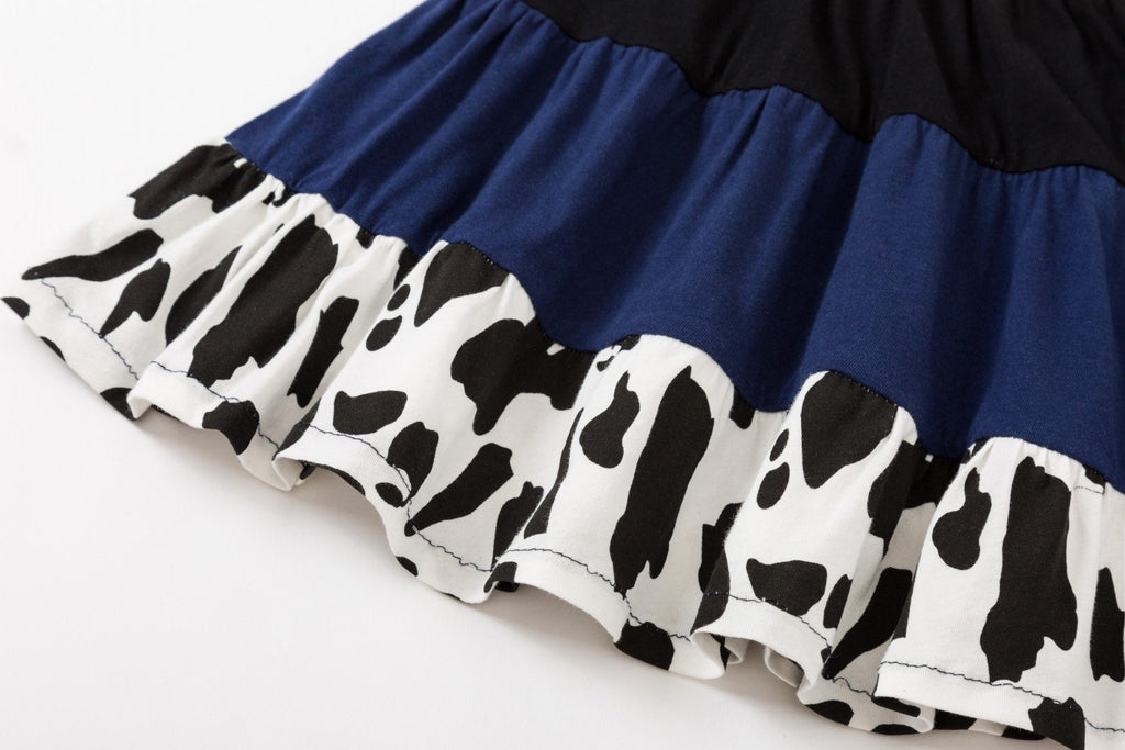 Waruila Jessie Costume Dress for Little Girls - Cotton Tank with Bow Tie, Sizes 3T-10T