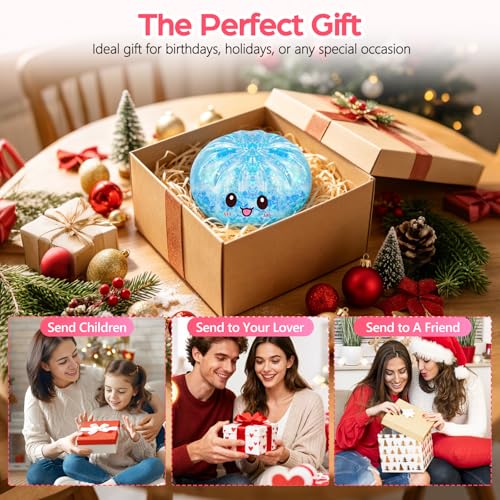 WASENLO Sugar Dumpling Squishy – Heavy Crystal Glitter Squeeze Toy for Stress Relief