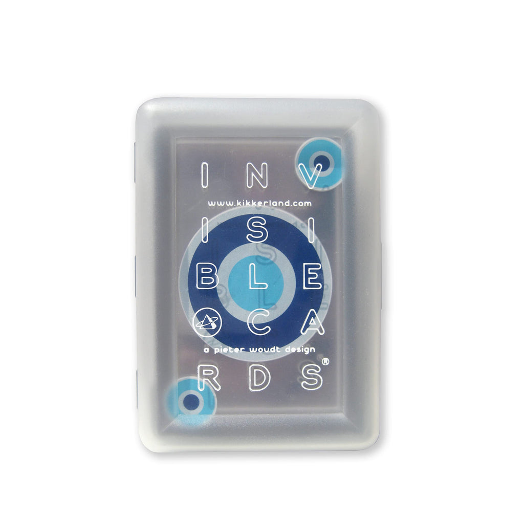 Waterproof Transparent Playing Cards by Kikkerland – Travel & Beach Deck