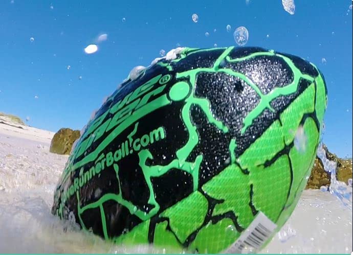 Wave Runner Water Football – 9.25 Inch, Grips When Wet, Floats, for Pool Beach Lake