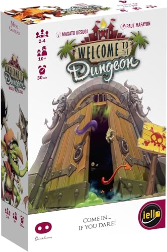 Welcome to the Dungeon: Push-Your-Luck Strategy Board Game for 2-4 Players, Ages 10+
