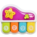 WEofferwhatYOUwant Baby Piano with Star Projector, 4 Play Modes, Lullabies, BPA-Free, for Ages 6+ Months
