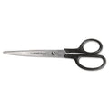 Westcott 8-Inch Straight Shears – Black Stainless Steel Scissors for Home, Office & School