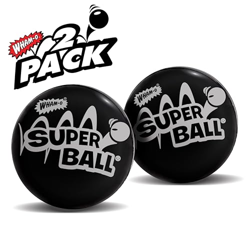 Wham-O Superball with Zectron – Original High-Bounce Ball for Outdoor Play