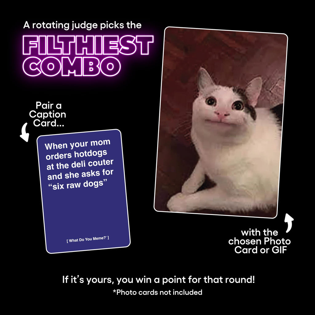 What Do You Meme? After Hours Expansion Pack – 100 Explicit Caption Cards for 18+ Game Nights