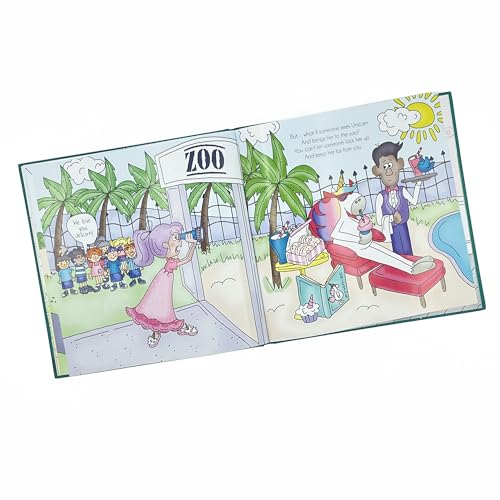 When You Meet a Unicorn at Bedtime — Hardcover Storybook with Games & Recipes