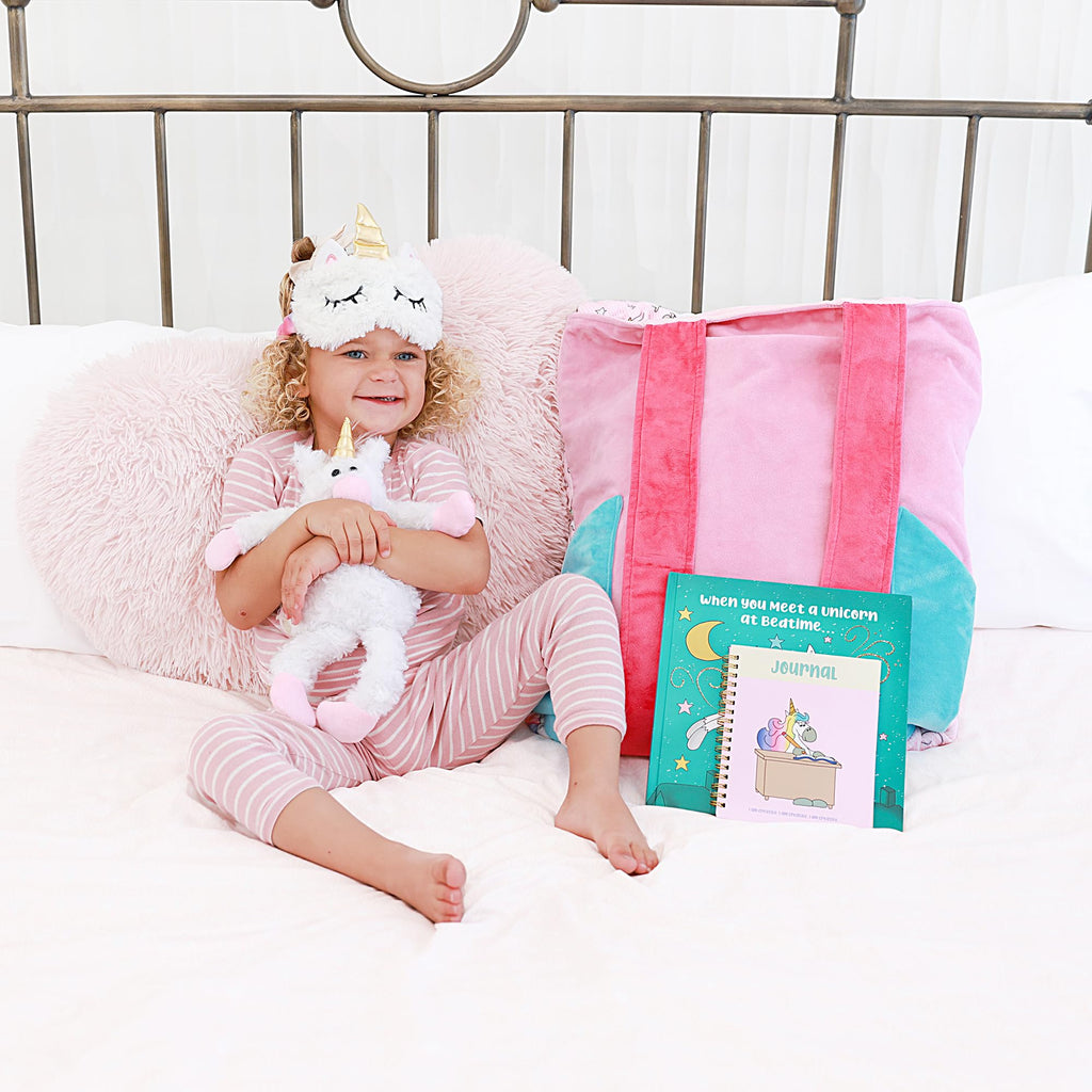 When You Meet a Unicorn at Bedtime — Hardcover Storybook with Games & Recipes