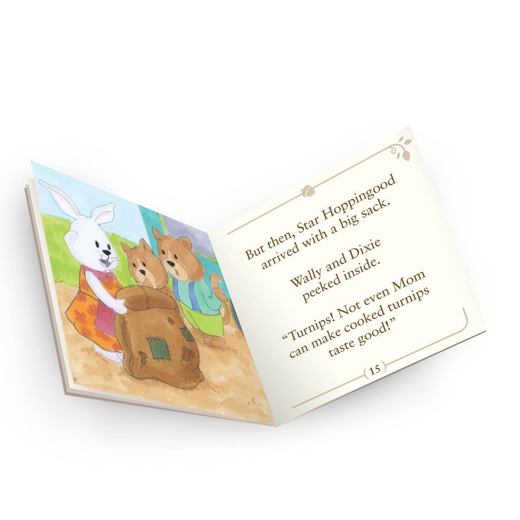 Whiskerelli Cat Family – Li’l Woodzeez 4-Piece Figurine Set with Storybook, Ages 3+