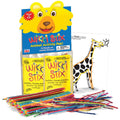 Wikki Stix Animal Activity Pak – 12 Zoo Animal Connect-the-Dot Packs with Fun Facts, Made in USA