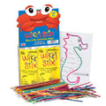 Wikki Stix Sea Life Pak: 12 Hands-On Sea Creature Activities with Fun Facts, Reusable & Made in USA