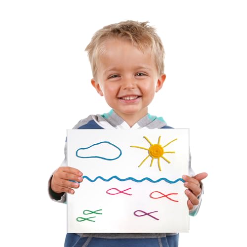 Wikki Stix Sea Life Pak: 12 Hands-On Sea Creature Activities with Fun Facts, Reusable & Made in USA