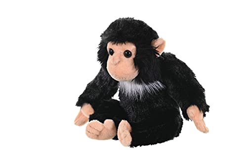Wild Republic Chimp Baby Plush - 8 Inch Soft Stuffed Animal, Surface Washable