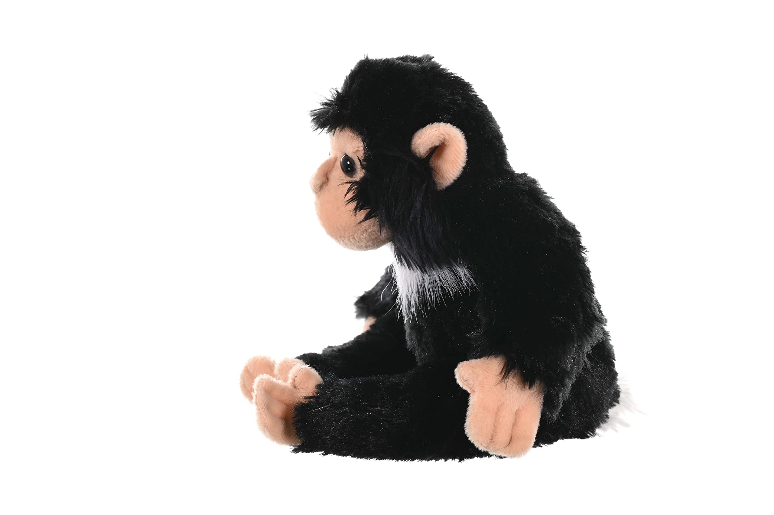 Wild Republic Chimp Baby Plush - 8 Inch Soft Stuffed Animal, Surface Washable
