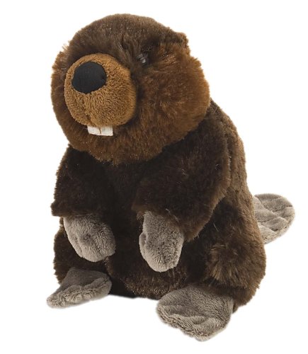Wild Republic Cuddlekins 8-Inch Beaver Stuffed Animal Plush Toy