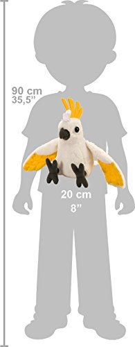 Wild Republic Cuddlekins 8-Inch Cockatoo Plush – Soft Stuffed Animal Toy