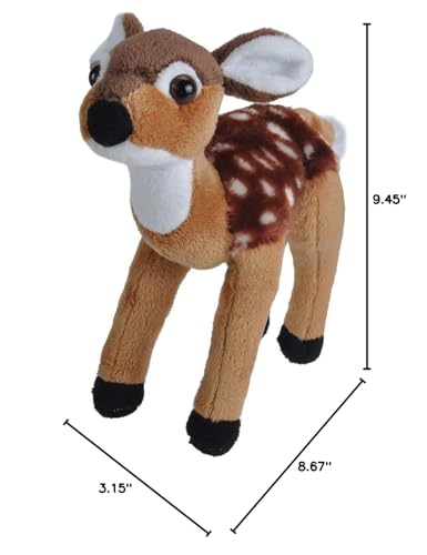Wild Republic Cuddlekins Fawn Plush – 8-Inch Soft Stuffed Animal Toy