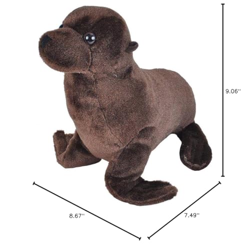 Wild Republic Cuddlekins Sea Lion Plush – 8-Inch Stuffed Animal for Kids