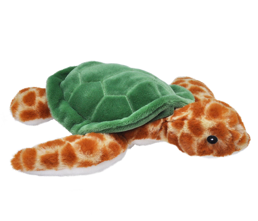 Wild Republic EcoKins 12-Inch Sea Turtle Plush – Made from 16 Recycled Water Bottles
