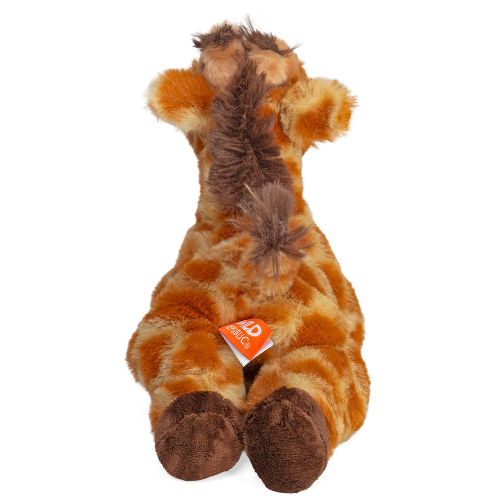 Wild Republic EcoKins Mini Giraffe Stuffed Animal – 8 Inch Eco-Friendly Plush Toy Made from 7 Recycled Water Bottles