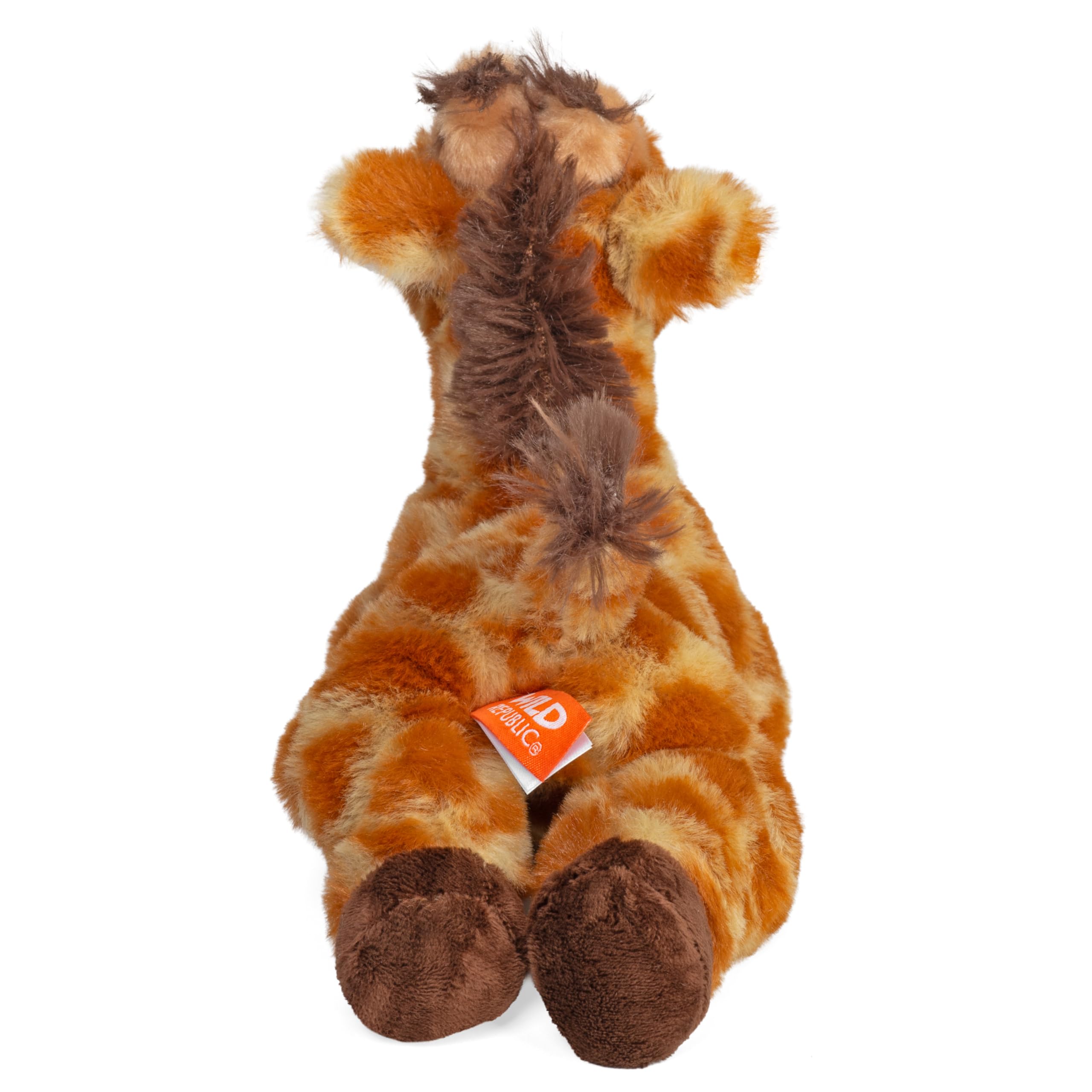 Wild Republic EcoKins Mini Giraffe Stuffed Animal – 8 Inch Eco-Friendly Plush Toy Made from 7 Recycled Water Bottles