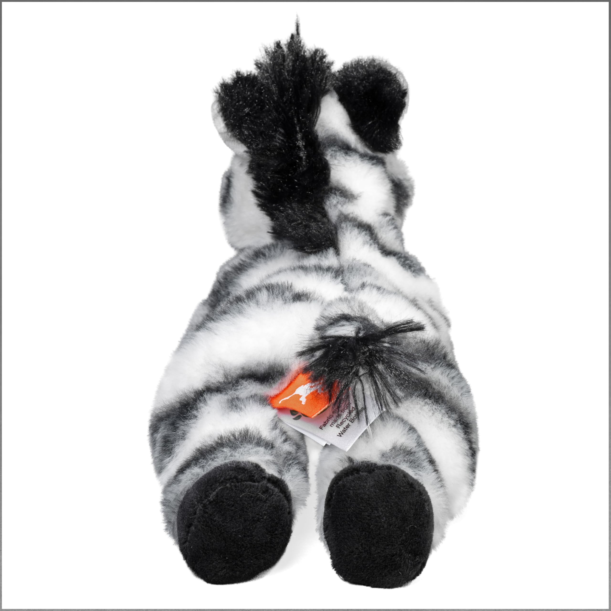 Wild Republic EcoKins Mini Zebra Stuffed Animal 8 Inch – Eco-Friendly Plush from Recycled Bottles