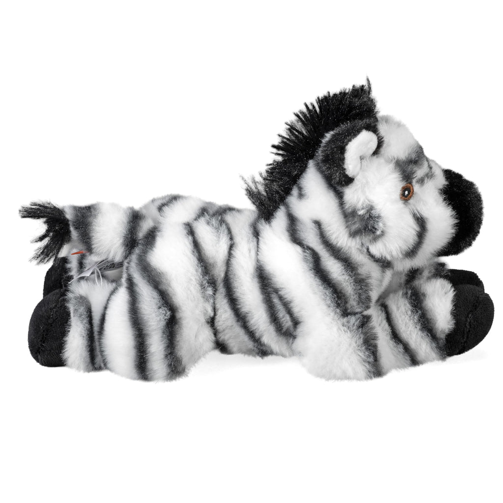 Wild Republic EcoKins Mini Zebra Stuffed Animal 8 Inch – Eco-Friendly Plush from Recycled Bottles