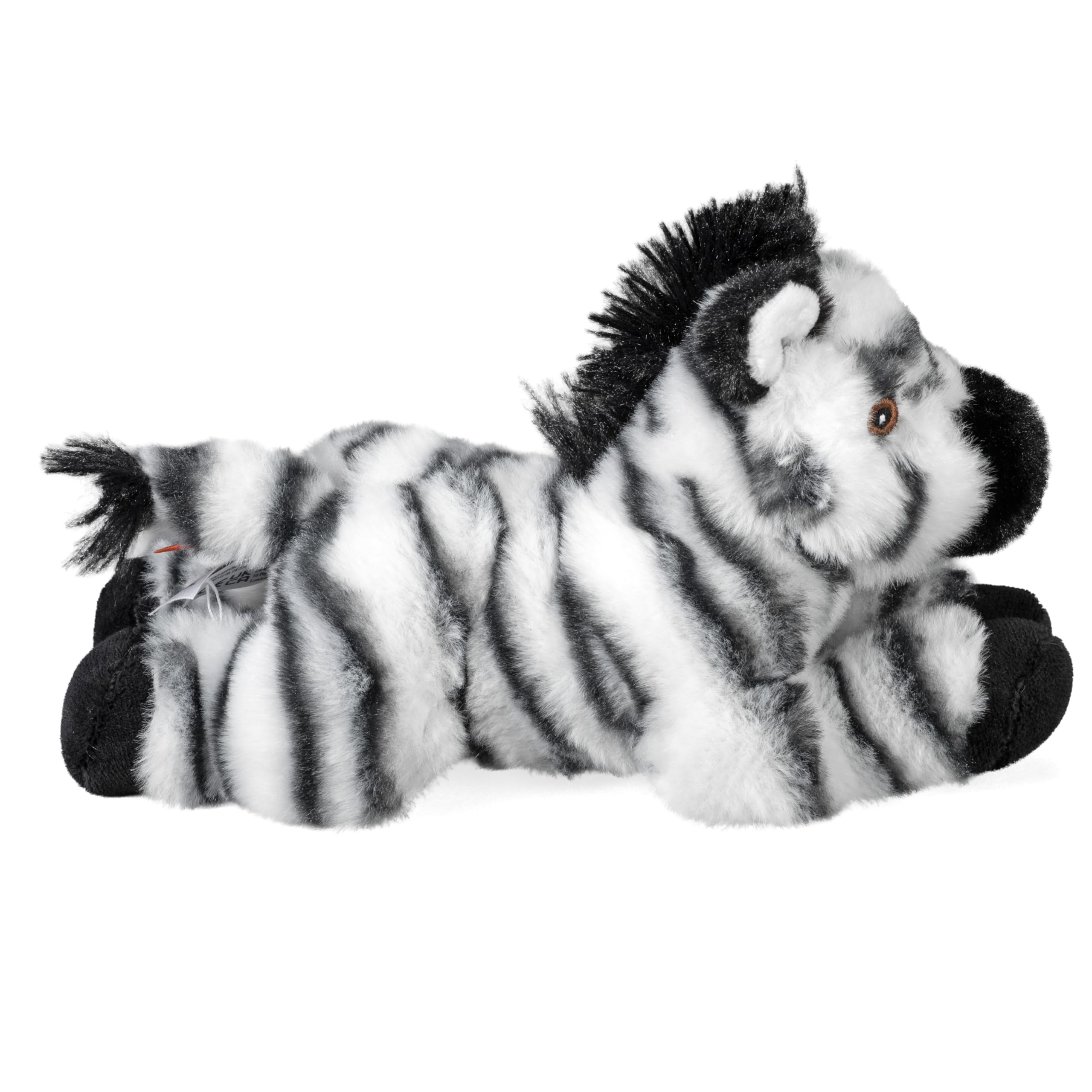 Wild Republic EcoKins Mini Zebra Stuffed Animal 8 Inch – Eco-Friendly Plush from Recycled Bottles