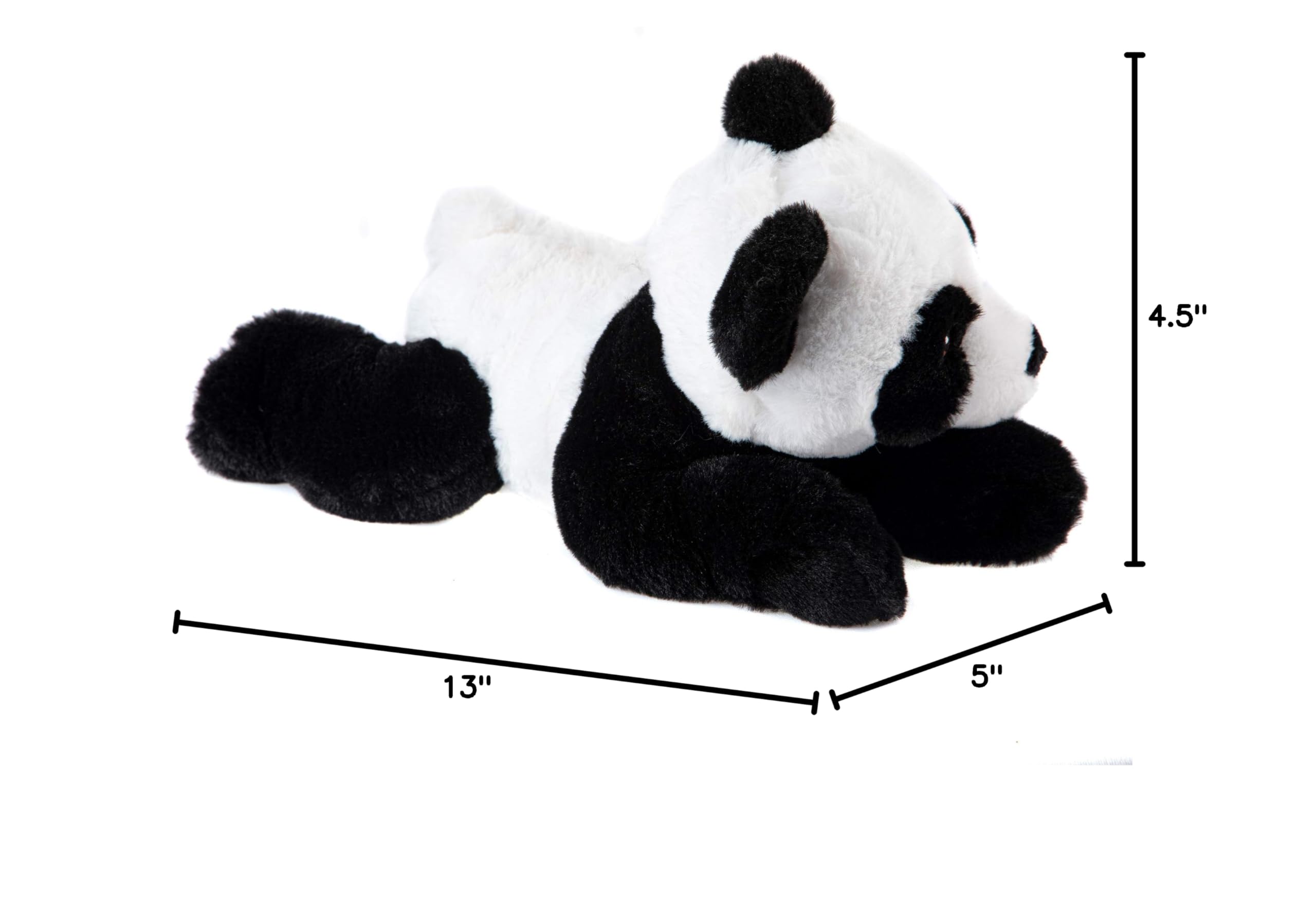 Wild Republic EcoKins Panda Plush - 12 Inch Stuffed Animal Made from 16 Recycled Water Bottles